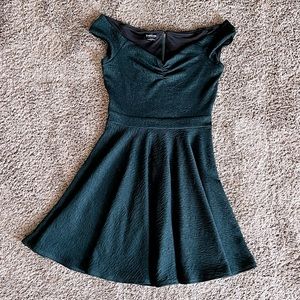 Bebe Off Shoulder Dress